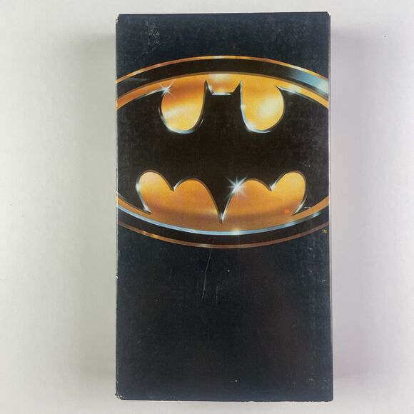 Batman (VHS, 1989) Michael Keaton Jack Nicholson Kim Basinger Tim Burton - Picture 2 of 9